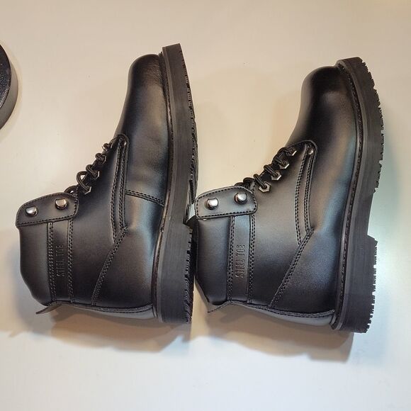 BRAND NEW DrSCHOLL'S LEATHER  OIL AND SLIP RESISTANT ANKLE HIGH MEN'S BOOT - Picture 8 of 14